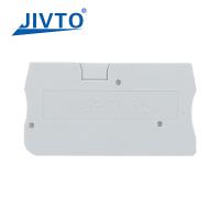D-PT1.5 Placa de barreira para PT1.5 Conector elétrico de fio PT Tipo Din Acessórios de blocos de terminais ferroviários D-PT 1.5 Cobertura final