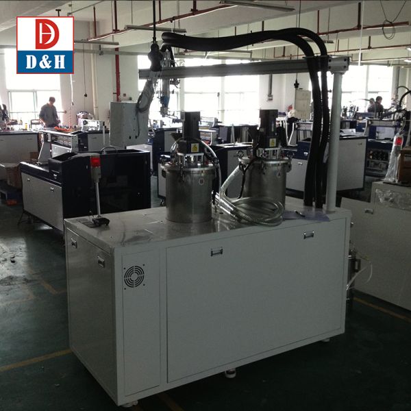 Sistema de distribuição de resina epóxi com controlo manual de 25L para enchimento e distribuição