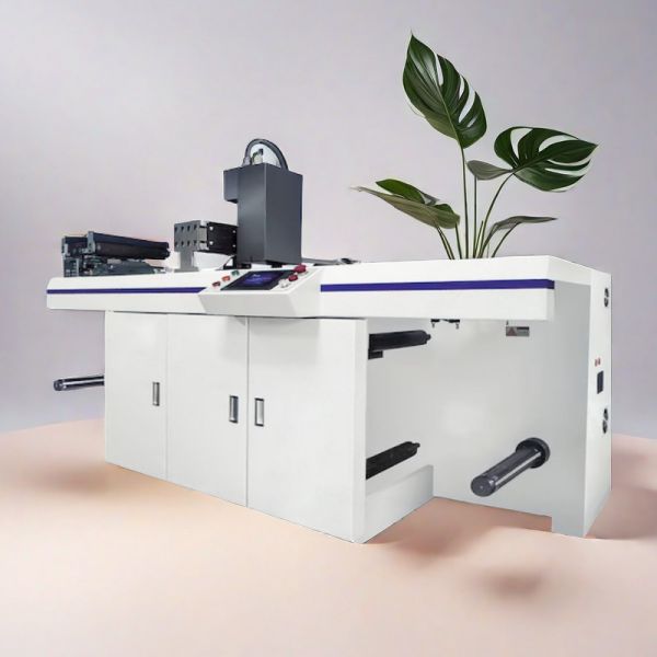 HIGH-EFFICIENCY INKJET PLATFORM PAPER STICKERS PVC/PE/PP FILM MATERIALS INSPECTION AND REWINDING MACHINERY servo motor