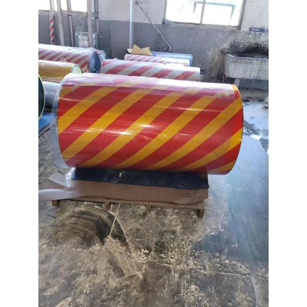 Винил Шеврона дорожного знака обеспечения безопасности на дорогах отражательный покрывая с красными/желтыми нашивками