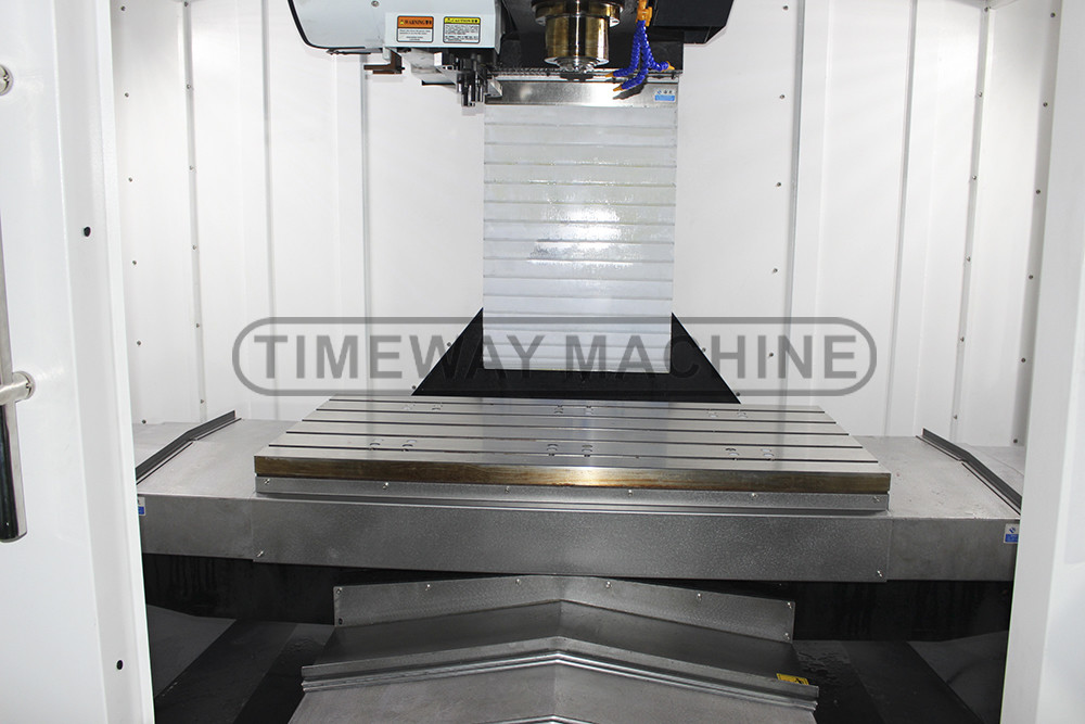 CNC Vertical Machining Center with 24 Tool Magazine Capacity and 3 Axis Milling Machine