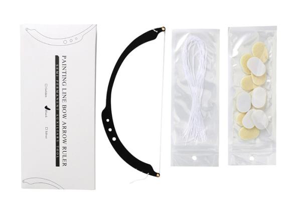 Alloy Tattoo Accessories Eyebrow Microblading Cupid Mapping Ruler With Extra String