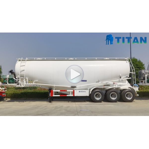 TITAN 3 Axle 42CBM Cement Bulker Cement Prices | Bulker Cement Tanker for Sale