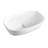 Lavabo blanc en céramique, vasque de salle de bain, balcon, évier en porcelaine blanche, vasque en céramique pour salle de bain