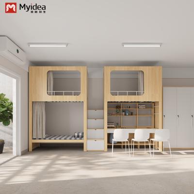 Three Person Apartment Bed With Shared Stairs