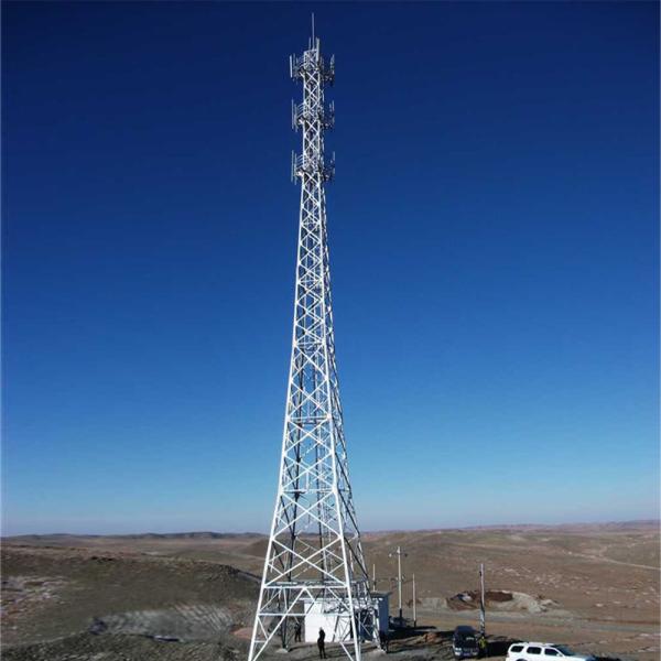 Gr8.8 A123 Lattice Steel Tower 40m Internet Antenna Hot Dip