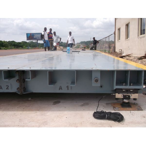 100 Ton Truck Scale Weighbridge , Vehicle Weight Scales OIML Certificate