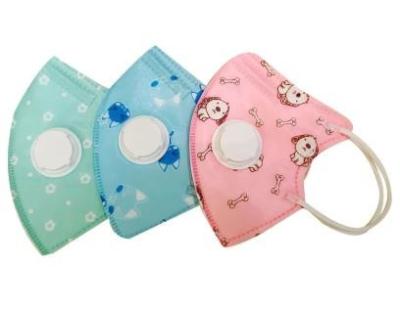 Highly Breathable Children's Disposable Face Masks With Valve Healthcare Using