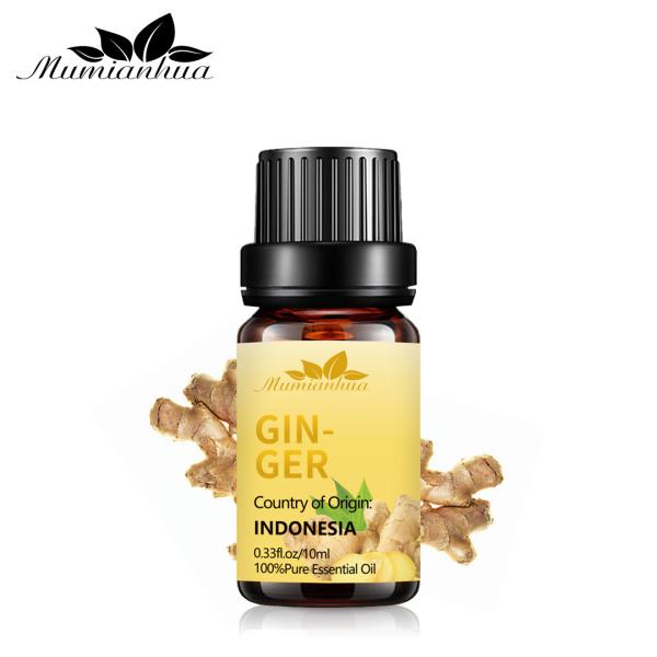 5ml OEM erval dos óleos essenciais MSDS Ginger Essential Oil Hair Growth