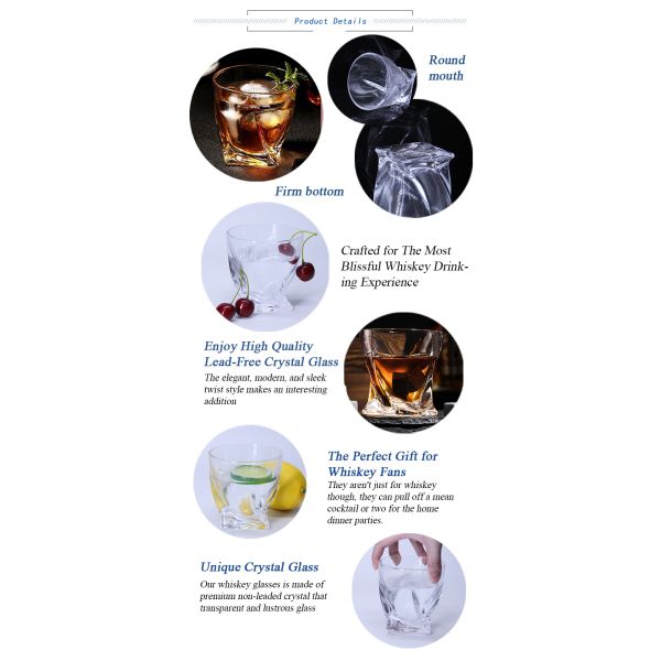 300 мл 10 унций сигары кристаллический стакан персонализированный бурбон стакан для дегустации виски