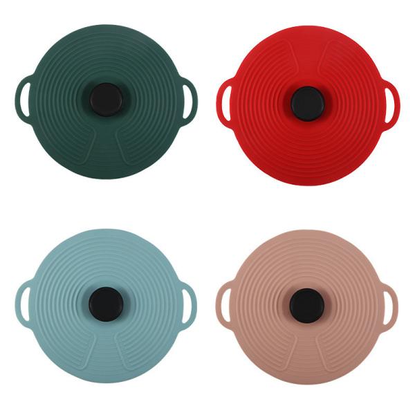 New Style Food Grade Silicone Spill Stopper Lid Silicone Pot Cover Lids