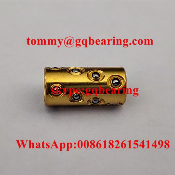 10mm Length Bronze BK3510A Ball Cage Bearing Linear Motion Bearings