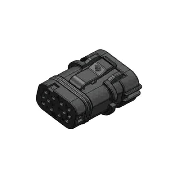22AWG Transmission Cable Connector , IP6K9K 10 Pin Terminal Plug Connectors