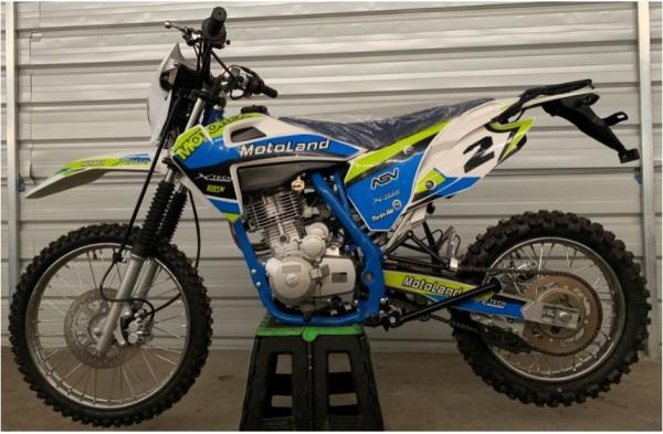 Hus150 Street Legal Enduro Motorcycle CG Engine With Mechanical Speedometer