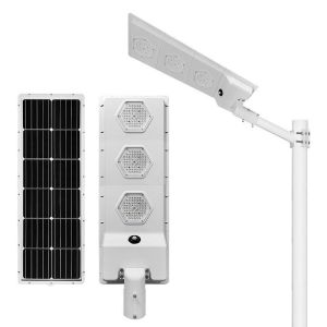 Solar Street Lights Providing Manual Control and Solar Powered Lighting with Integrated Fixtures for Outdoor Applications