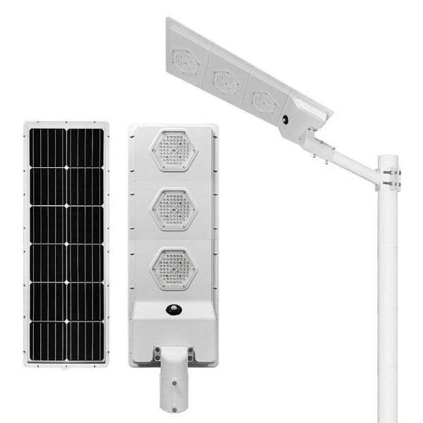 Solar Street Lights Providing Manual Control and Solar Powered Lighting with Integrated Fixtures for Outdoor Applications