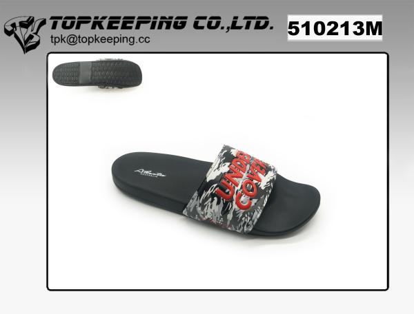 Summer Trending Fashion Durable Male Adult Sliders Footwear For Man