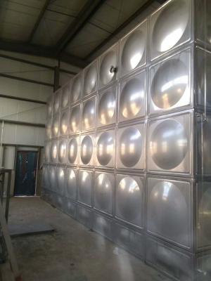 Rectangular 10000l Steel Water Tank Stainless Steel Hot Water Storage Tank