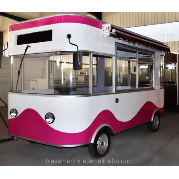 Stainless Steel Snack Food Catering Truck for and Durable Home Business in 's Market
