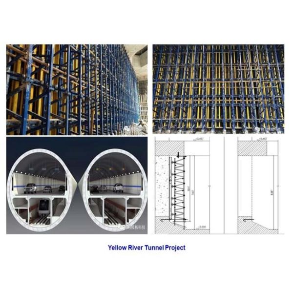 Easily Assembled Single Sided Wall Formwork For Concrete Pouring Construction