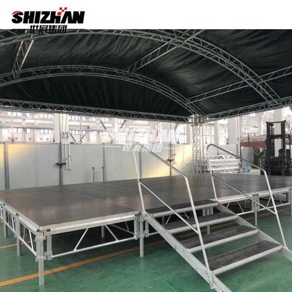 O móbil de alumínio da anti oxidação Scissor a plataforma da fase para o evento do concerto