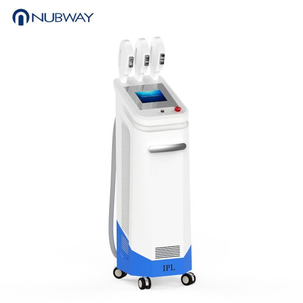 Professional shr super hair removal e-light ipl rf nd yag laser multifunction machine