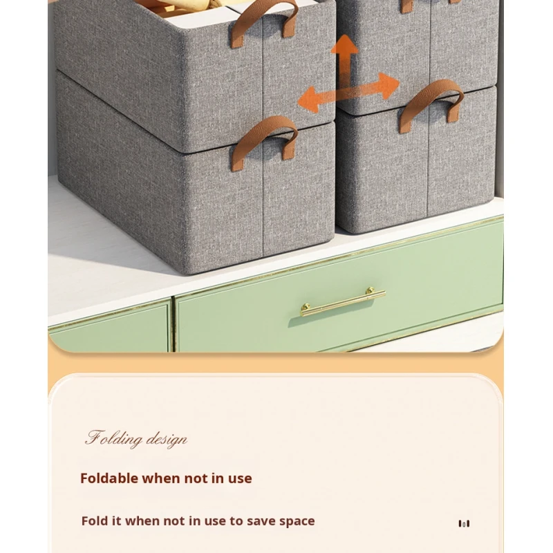 Large Capacity Foldable Steel Frame Modern Clothes Storage Basket Organizer Waterproof Fabric Storage Box