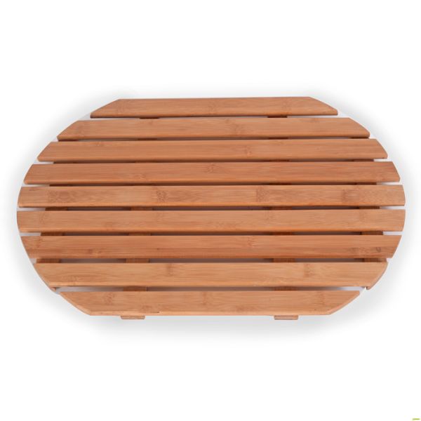 NC крася ЕВА укупоривает циновку ванны европейского Teak 1.18inch деревянную