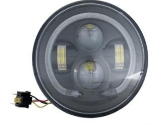 7 led 60w headlight, auto car accessories offroad light 12v, Jeep jk headlight