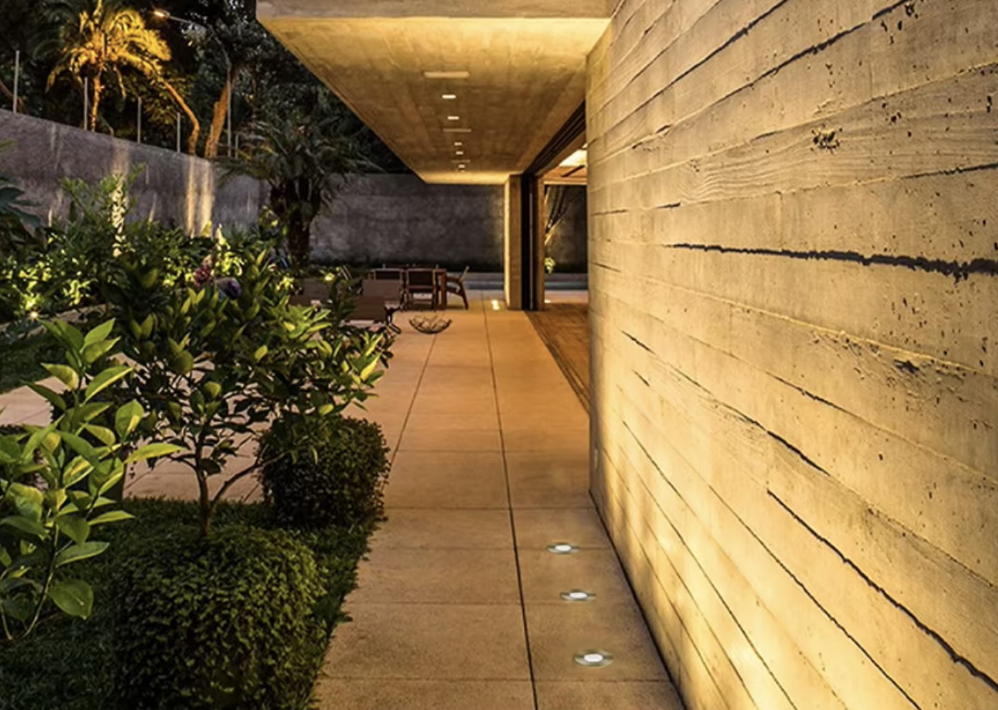 Recessed LED Underground Lights IP67 In Ground Garden Lights Stainless Steel DC12V 1W 3W