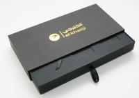 Boîte-cadeau vigoureux de style de boîte d'allumettes empaquetant des boîtes en carton de métier avec Logo Printed