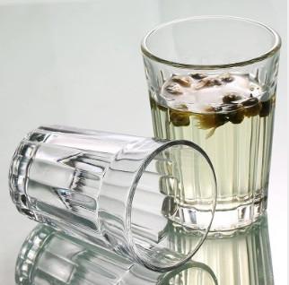 Libbey F15641 High ball Drinking glasses juice glass stripe straight water glass