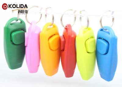 Colorful ABS Pet Training Clicker Dog Training Products 73x23x21mm