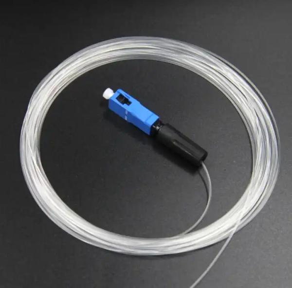Transparent FTTH Adhesive Invisible Fiber Optic Cable G652D G657A1 G657A2 G657B3 G655