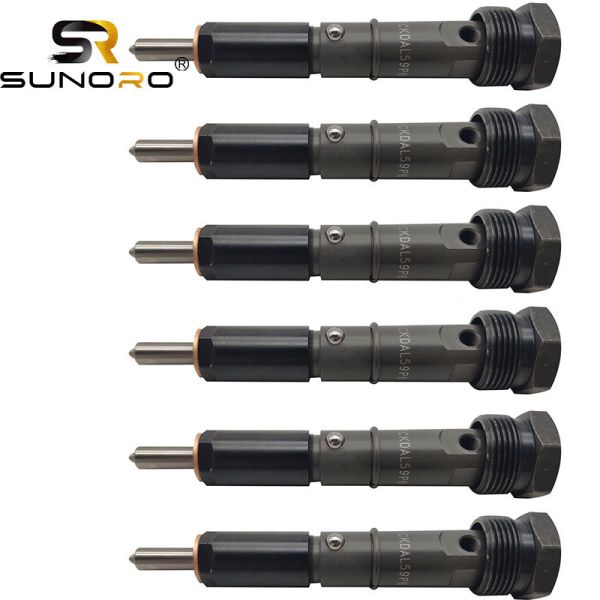 SUNORO Excavator PC200-7 Fuel Injector Nozzle 6738-11-3100/3090/6732-11-3320 5342352 Iron Material