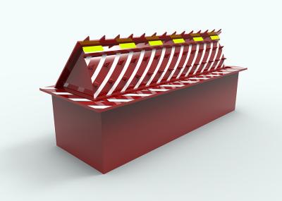 Vermelho e branco hidráulicos de controle remoto retráteis do construtor da estrada da segurança