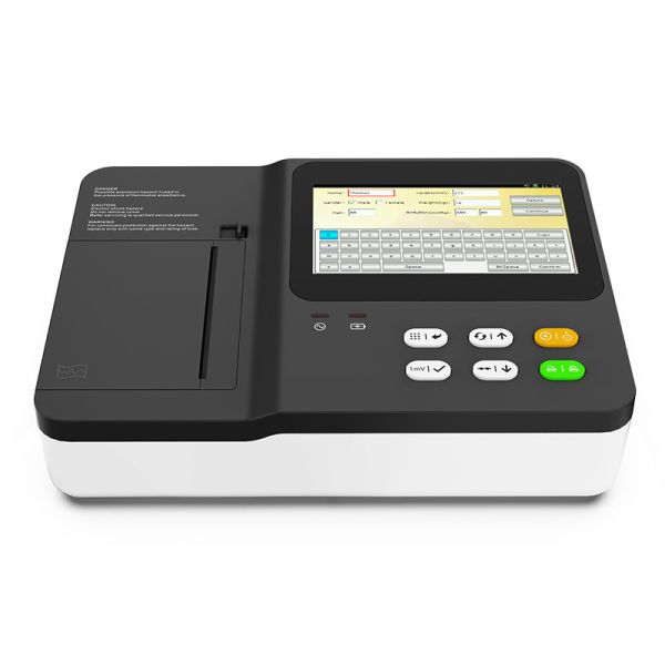 DE12 Portable Three Channel ECG Machine Pathological Portable 12 Lead Ecg