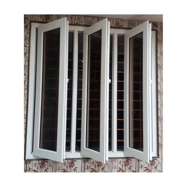 PVC Profile Casement Windows And UPVC Doors With 60mm/65mm/70mm/82mm Frame Thickness