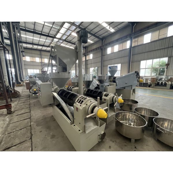 Automatic Control Oil Press Screw Oil Press Machine Soybean Oil Mill Cold Pressing
