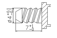 Car Engine Resistor Type Spark Plugs , TY0001B04 Spark Plug Resistor Cover