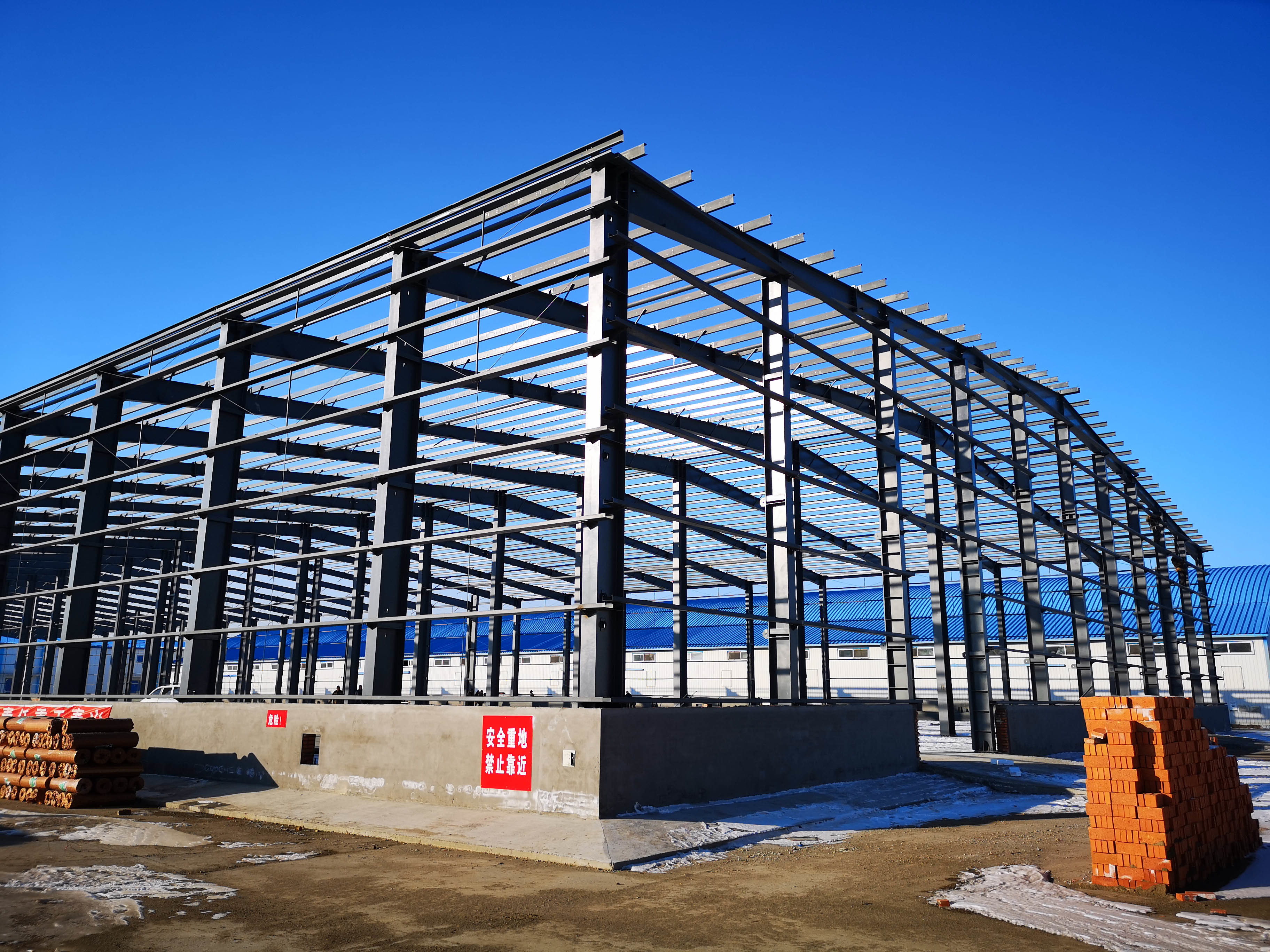 Light Steel Structure Resistant Prefabricated Building Metal Construction Workshop