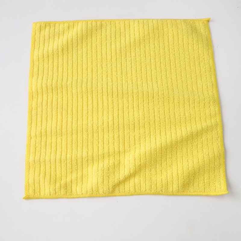 Comfortable Coloured 300GSM Soft Microfiber Cloth For Kitchen Cleaning