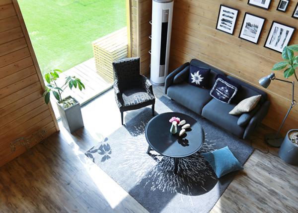 Modern Design Prefab Light Steel Garden Studio For Holiday Steel Home Kits Resort Hotel Custom House