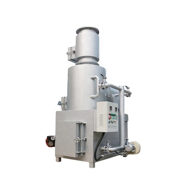 Incinerador ecológico de 20 kg-500 kg de capacidade para eliminação regulamentada de resíduos médicos