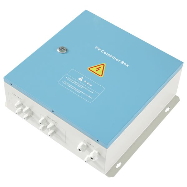 Photovoltaic Array 6 String PV Solar Iron Material DC Combiner Boxes for Solar Power System