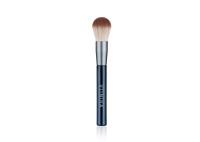 Fonctionnent naturellement la brosse de poudre de maquillage de fibre de maïs avec la poignée en bois de bouleau de scintillement