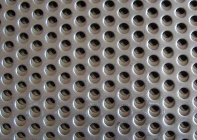 punched Perforated Stainless Steel Plate , 316L Steel Perforated Sheet