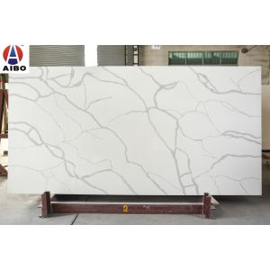 Calacatta White Marble Engineered Stone Искусственная кварцевая каменная плита