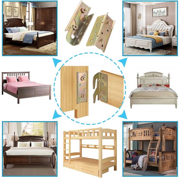 Black Wooden Bed Frame Connectors The Ultimate Solution for Your Bed