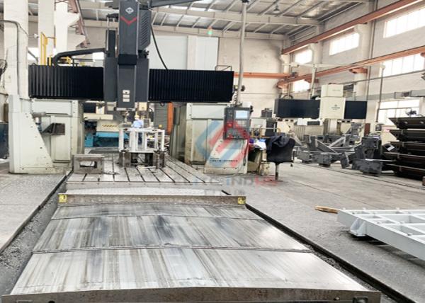 Thermic Oil Heated Hot Platen For Plywood Press 90mm Between Cross Channels